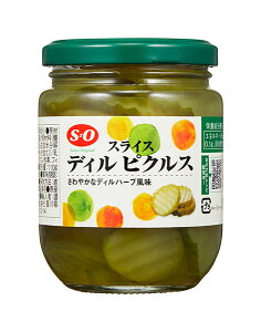 【送料無料】★まとめ買い★ S=O スライスディルピクルス 230g ×12個【イージャパンモール】