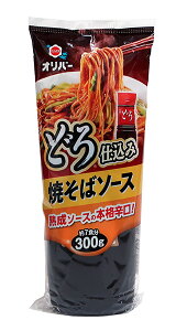 【送料無料】★まとめ買い★ オリバー どろ仕込み焼そばソース(辛口) 300g ×12個【イージャパンモール】