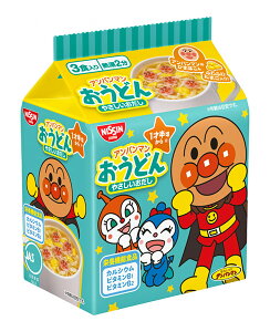 ★まとめ買い★ 日清食品 アンパンマンおうどん やさしいおだし 3食パック ×9個【イージャパンモール】