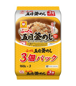 ★まとめ買い★ 東洋水産 ふっくら五目釜めし 3個パック 480g ×8個【イージャパンモール】