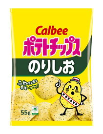★まとめ買い★　カルビー　ポテトチップス のりしお　55g　×16個【イージャパンモール】