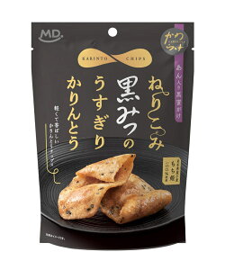 ★まとめ買い★ MDホールディングス ねりこみ黒みつのうすぎりかりんとう 65g ×12個【イージャパンモール】