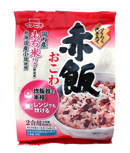 ★まとめ買い★ イチビキ らくらく炊きたて赤飯おこわ 383g ×6個【イージャパンモール】