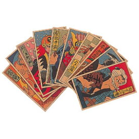 時代めんこ角・丸セット【返品・交換・キャンセル不可】【イージャパンモール】