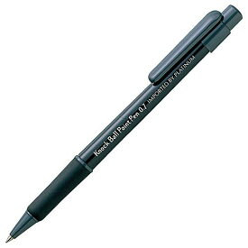 ノック式油性ボールペン 0.7mm 黒 業務用パック 1箱(10本)