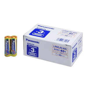 アルカリ乾電池 エボルタ 単3形 1箱(40本)