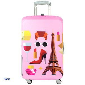 【在庫】LOQI　luggage cover　ローキー　ラッゲージカバー Sサイズ paris　LS.HEY.PA