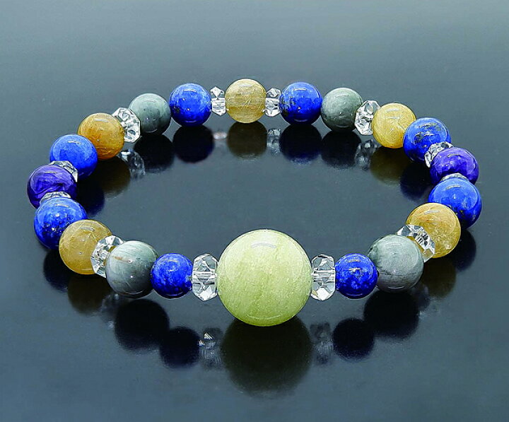 楽天市場】大玉リビアングラスブレスレット : スターアイ 