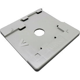 Vベース くさび緊結式足場用 アンダーベース 100枚入り センター・サイド兼用 耐荷重1トン 抜け止め付き 敷板 敷角 足場部材 足場資材 敷き板 ジャッキベース
