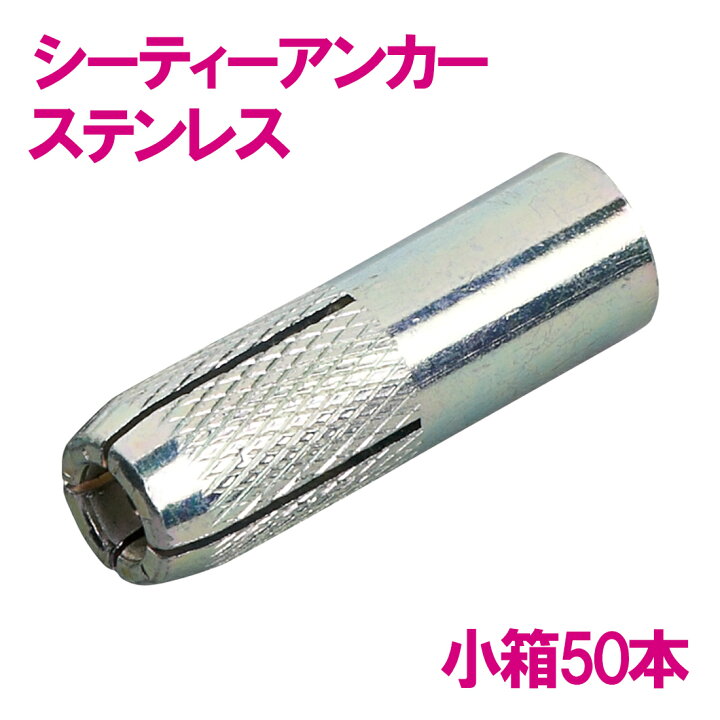 楽天市場】シーティーアンカー SCTタイプ 50個/箱 SCT-4050 ステンレス 