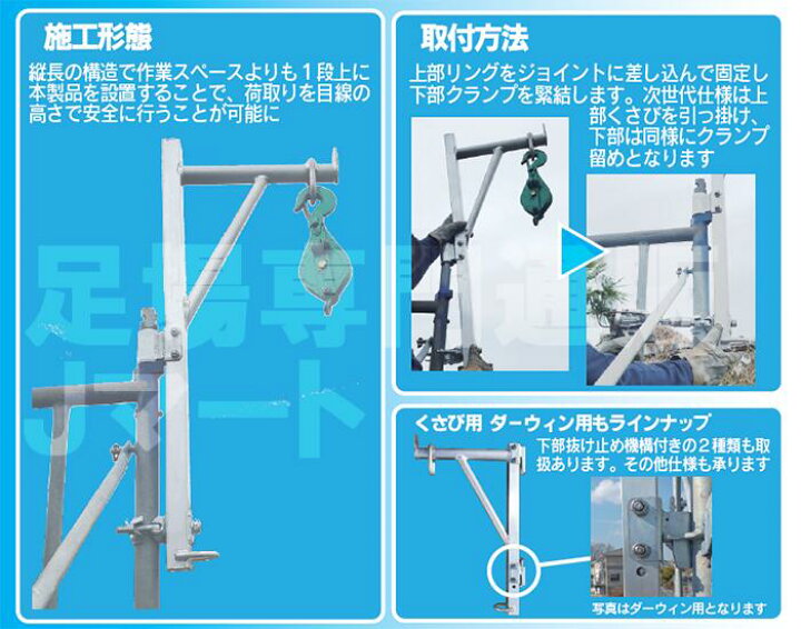 楽天市場】アルミ金車ブラケット PBFZ-N Iqシステム アルバトロス用 1 