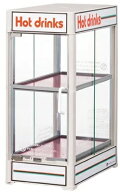 【予約注文　6月入荷予定】【新品/メーカー直送】日本ヒーター 小型卓上飲料ウォーマー CW36T-R2 4面扉構…