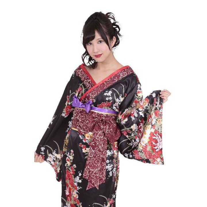 楽天市場 コスプレ 着物 花魁 振袖 和服 和装 乱れ花鳥風月 Mサイズ 女性用 ポイント 倍 誰もが認める超豪華絢爛の花魁衣装 Tam ジャパンネットライフ