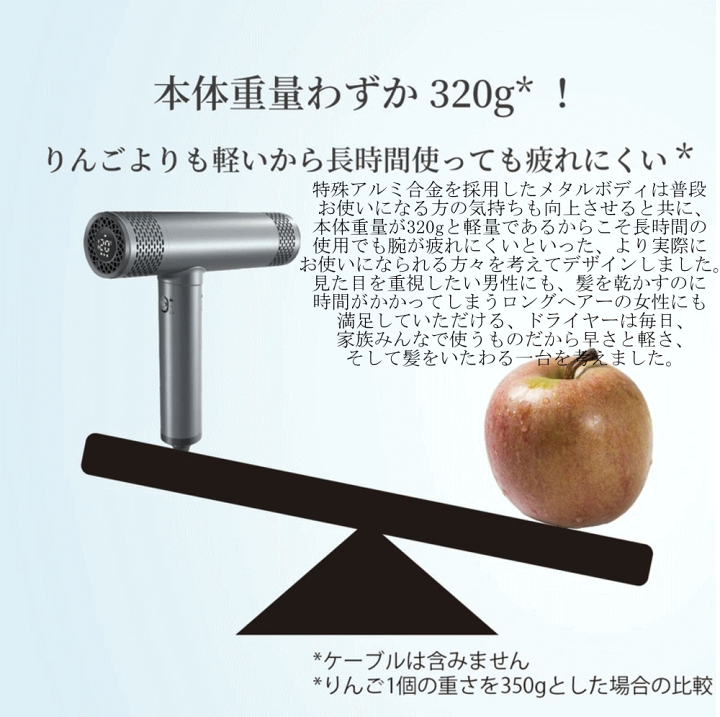 楽天市場】【時短ヘアドライヤー「ハイスピードヘアドライヤー