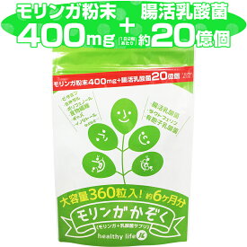 モリンガ サプリ ダイエット腸活ダイエット 乳酸菌 食物繊維【モリンガかぞく(大容量約6か月分)】【ポイント 2倍～10倍】腸活乳酸菌 菌活 腸菌 便利解消 健康習慣 もち麦 腸内細菌 腸内環境 腸内フローラ ギャバ イノシトール サプリメント ヘルシーライフ bs