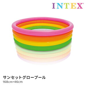 TZbgO[v[ 168×46cm v[ t[v[ rj[v[ INTEX CebNX  W[v[ ƒpv[ LbY qpv[nEB hLhLz[e RX