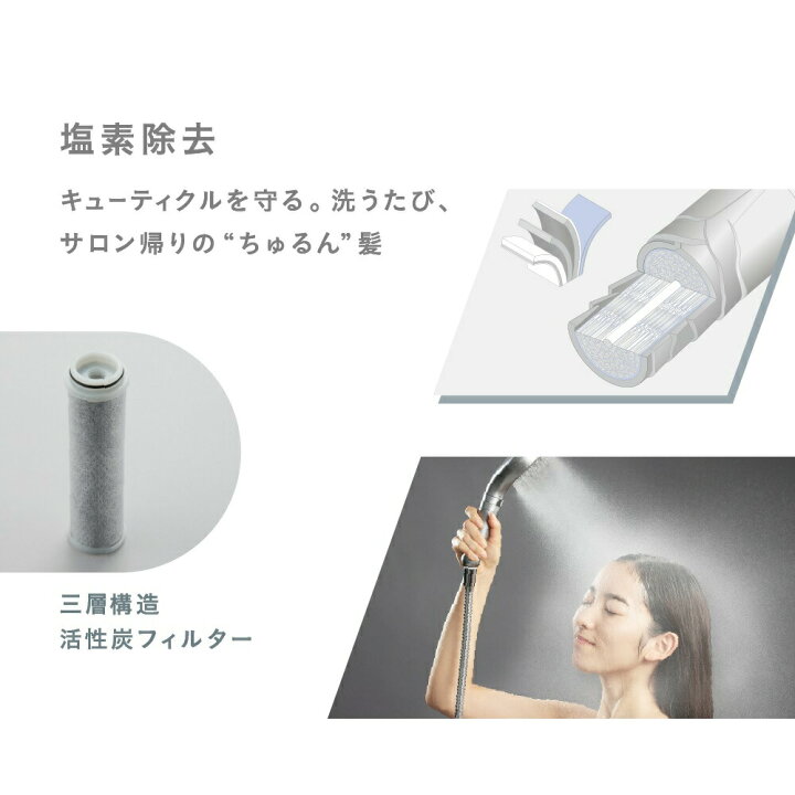 楽天市場】Noend オーガニックファインバブル 三層構造活性炭  