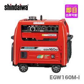 〈新ダイワ〉発電機 兼用 エンジン溶接機　EGW160M-I（本体のみタイプ）【代引不可・車上引き渡し品】