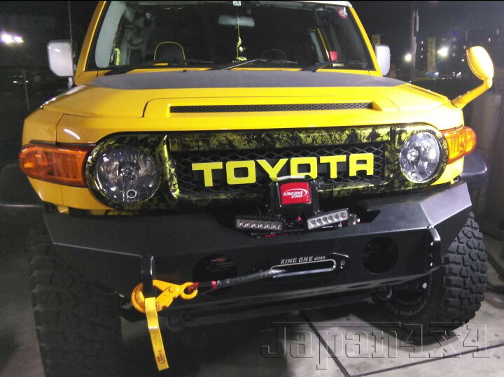 楽天市場】ReszFab製 FJクルーザー用フロントバンパーHOOP無し 
