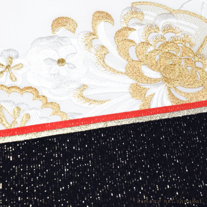 楽天市場】送料無料【刺繍半衿 重ね衿 2点セット】半襟 半衿 振袖 伊達 