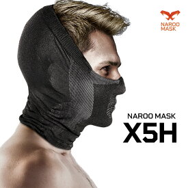 NAROO MASK（ナルーマスク） X5h ハーフバラクラバ 目出し帽 フェイルマスク ネックウォーマー ネックカバー 登山 スカル スノーボード サバゲー スポーツマスク