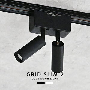 GRID SLIM 2 DUCT DOWN LIGHT �O���b�h�X����1�_�N�g�_�E�����C�g ARTWORKSTUDIO AW-0647 LED���� �_�N�g���[����p �X�|�b�g���C�g ���F3�i�K�ؑ� �d���F �����F �����F ����3�i�K ���C�e�B���O���[����p 