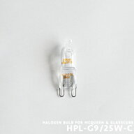 MCQUEEN & GLASSCUBE マックイーンペンダントライト用 ガラスキューブペンダントライト用 電球 G9 25W ハ…