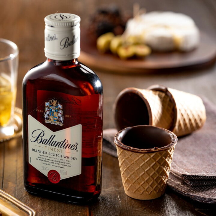 楽天市場 お酒とスイーツ ウィスキー チョコ 送料無料 ギフト包装 イタリア製 チョコレートカップ1箱12個 ウィスキー0ml バランタイン ファイネスト 22 おしゃれ プレゼント ギフト ぷらっとイタリア