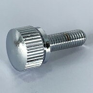 M5X20 段付ローレットビス 黄銅(カドミレス材 クローム