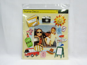 【ゼットアンドケイ】フレームデコ お出かけ 60-816 | 文具 文房具 オフィス用品 事務用品 日用品雑貨 ステーショナリー 記念品 贈り物 ギフト お祝い 部屋 リビング 会社 仕事場 職場 学校 ス