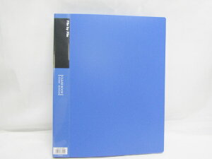 【ビュートンジャパン】リングクリアブック 20ポケット RCB−A4−20B 青 | 文具 文房具 オフィス用品 事務用品 日用品 ステーショナリー 業務用 記念品 贈り物 ギフト お祝い 就職 入学 入園 卒