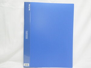 【送料無料7個セット】【ビュートンジャパン】クリアブック File by File 20ポケット BCB−B4−20B ブルー | 文具 文房具 オフィス用品 事務用品 日用品 業務用 記念品 贈り物 ギフト お祝い 就職