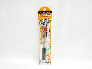 【トンボ鉛筆】2色ボールペン リポーター2 0.7mm 透明パック FCB-124 | 文具 文房具 オフィス用品 事務用品 日用品 ステーショナリー 業務用 記念品 贈り物 ギフト お祝い 就職 入学 入園 卒業