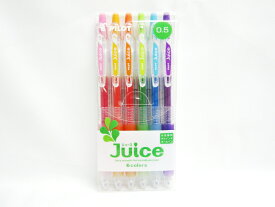 【送料無料7個セット】【パイロットコーポレーション】ゲルインキボールペン Juice 0.5mm　6色セット LJU60EF−6C | 文具 文房具 オフィス用品 事務用品 日用品 ステーショナリー 業務用 記念品 贈り物 ギフト お祝い 就職 入学 入園 卒業 卒園 会社 仕事場 職場