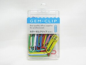 【送料無料100個セット】【SFJ】カラーゼムクリップ 80本 | 文具 文房具 オフィス用品 事務用品 日用品 ステーショナリー 業務用 記念品 贈り物 ギフト お祝い 就職 入学 入園 卒業 卒園 会社