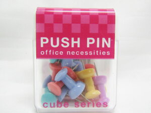 【SFJ】ダルマ画鋲 パステル 色混み | 文具 文房具 オフィス用品 事務用品 日用品 ステーショナリー 業務用 記念品 贈り物 ギフト お祝い 就職 入学 入園 卒業 卒園 会社 仕事場 職場 学校 スク