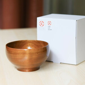 小田原漆器 お椀 めいぼく椀 中 漆 さくら 薗部産業 汁椀 天然木製 味噌汁 おしゃれ 漆塗り 木目 お味噌汁椀 スープボウル 軽い おわん ナチュラル シンプル 家庭用 来客用 普段使いあさのは