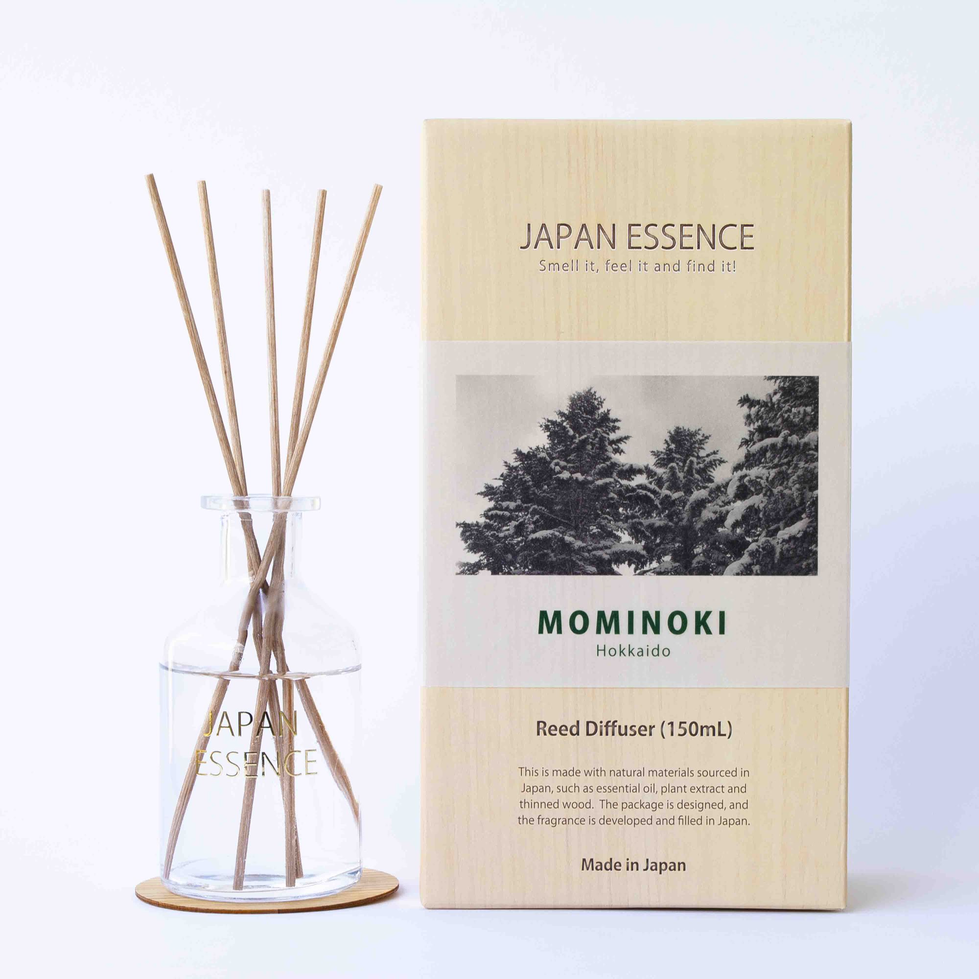 JAPAN ESSENCE リードディフューザー MOMINOKI（モミの木）  HOKKAIDO（150mL）