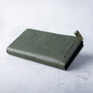 小さい長財布 コンパクト 財布 小さい 栃木レザー TIDY2.0 長財布 レディース l字ファスナー スキミング防止 本革 大人可愛い 日本製 総柄 鳥 花 山 総柄 北欧風 花鳥風月 大容量 プレゼント 人