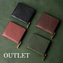 【アウトレット・訳あり】財布 メンズ 栃木レザー 二つ折り box型小銭入れ 二つ折り財布 ミニ財布 ラウンドファスナー スキミング防止 レディース 名入れ