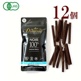 有機チョコレートスティック　カカオ100%　55g　12個　ダーデン 有機チョコレート ダーク カカオ 100％ オーガニック ビーガン グルテンフリー