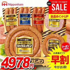 お歳暮 御歳暮 送料無料 早割 ハム ギフト ウインナー ソーセージ セット 詰め合わせ 日本ハム シャウエッセンセット ギフト限定 歳暮 冬ギフト 食品 食べ物 お取り寄せ グルメ SEG-500