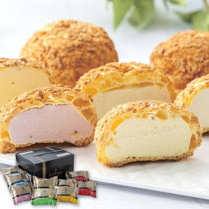 お歳暮 送料無料 スイーツ ギフト 銀座千疋屋 お菓子 アイスクリーム 銀座プレミアム シューアイス 9個 セット 詰め合わせ フルーツアイス クッキーシュー グルメ 食品 個包装 御歳暮 2025 お