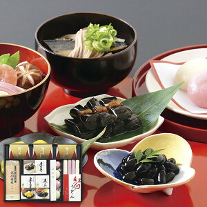 お歳暮 送料無料 麺類 ギフト 蕎麦 信州そば 饂飩 紅白うどん 昆布巻き 黒豆 まる餅 紅白餅 年越し 迎春 セット 詰め合わせ おせち お取り寄せ グルメ 食品 食べ物 御歳暮 2025 お歳暮ギフト 贈