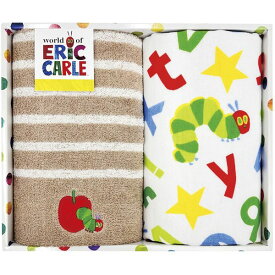 はらぺこあおむし ベビー用品 タオル ギフト フェイスタオル 2枚 セット 詰め合わせ 綿100% コットン かわいい 日用品 内祝い お返し 出産内祝い 結婚内祝い 結婚祝い 出産祝い 香典返し 快気祝い 引越し 挨拶 お礼 プレゼント HP150700