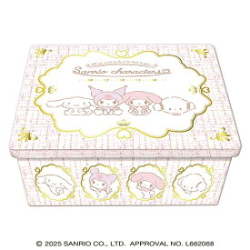 バレンタイン 2026 チョコレート ギフト サンリオ スイート缶 紙袋つき スイーツ お菓子 セット おしゃれ かわいい 友達 義理チョコ 自分用 ご褒美 キャラクター 食品 4977629660631 【のし・包装不可】(あす楽)