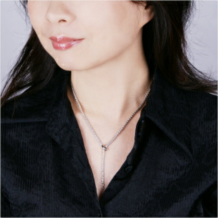 楽天市場】SV925 1ct ダイヤネックレス 1カラット シルバー : I Love 