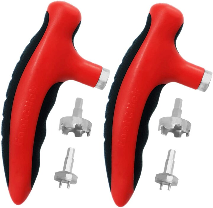 スパイク用レンチ ゴルフシューズ 鋲 ネジ ピン ゴルフ工具 ゴルフ取り外しツール 赤 【冬バーゲン★特別送料無料！】