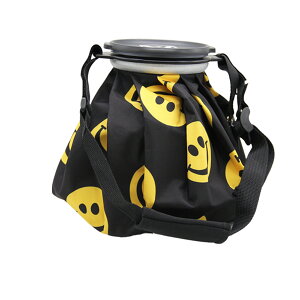 ゴルフ 氷のう 野球 アイスパック ベルト カラビナ付 アイスパック スポーツ ひんやり 氷嚢 スマイル 氷のう クール 冷却 結露防止加工 アイスパック 大容量1.6L