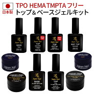 ベースジェル トップジェル 日本製TPOフリーHEMAヘマフリーTMPTAフリーも選べる！自爪を削る必要無し最大…
